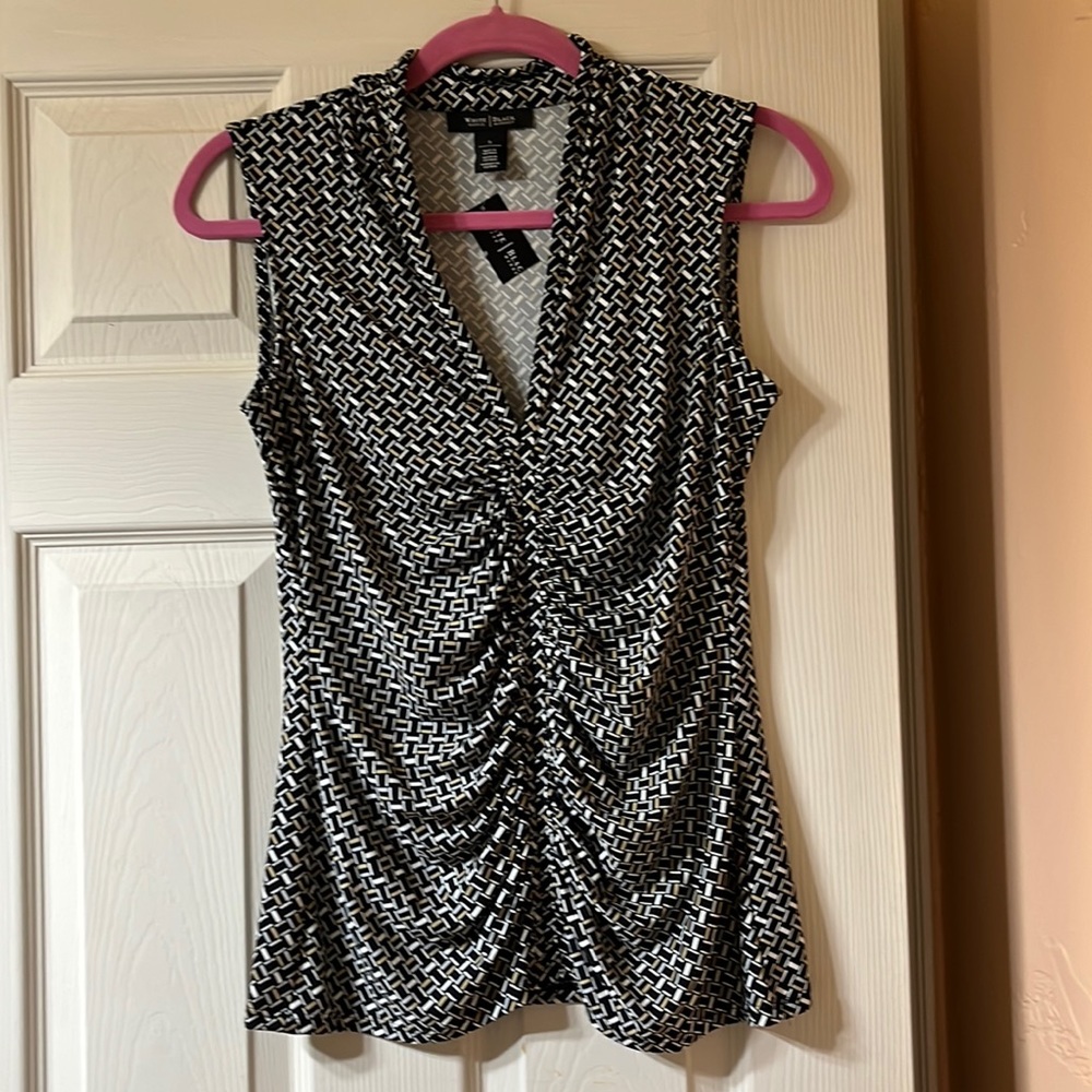NWT gathered front top